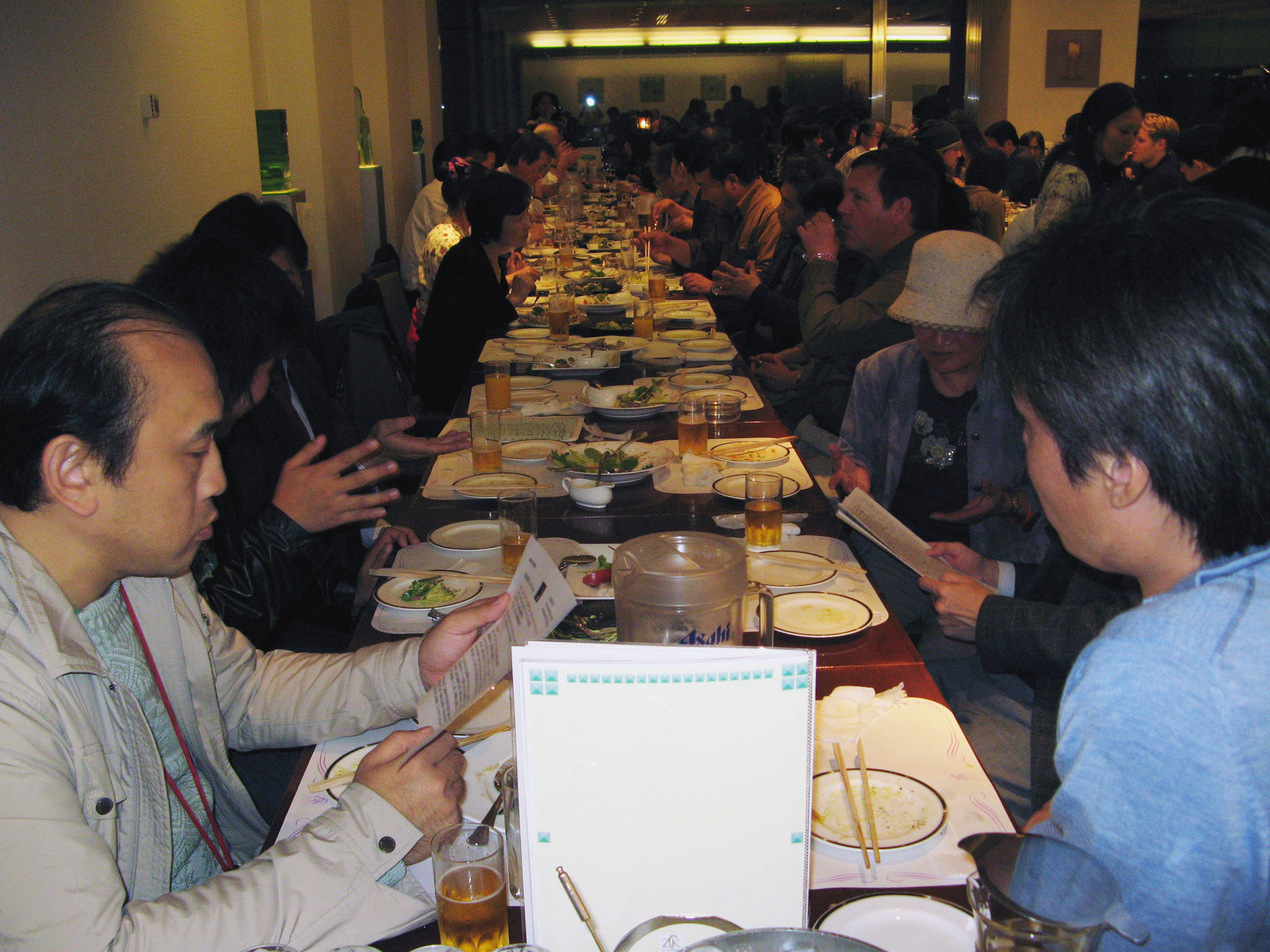 グリフィン博士を囲む会も満席