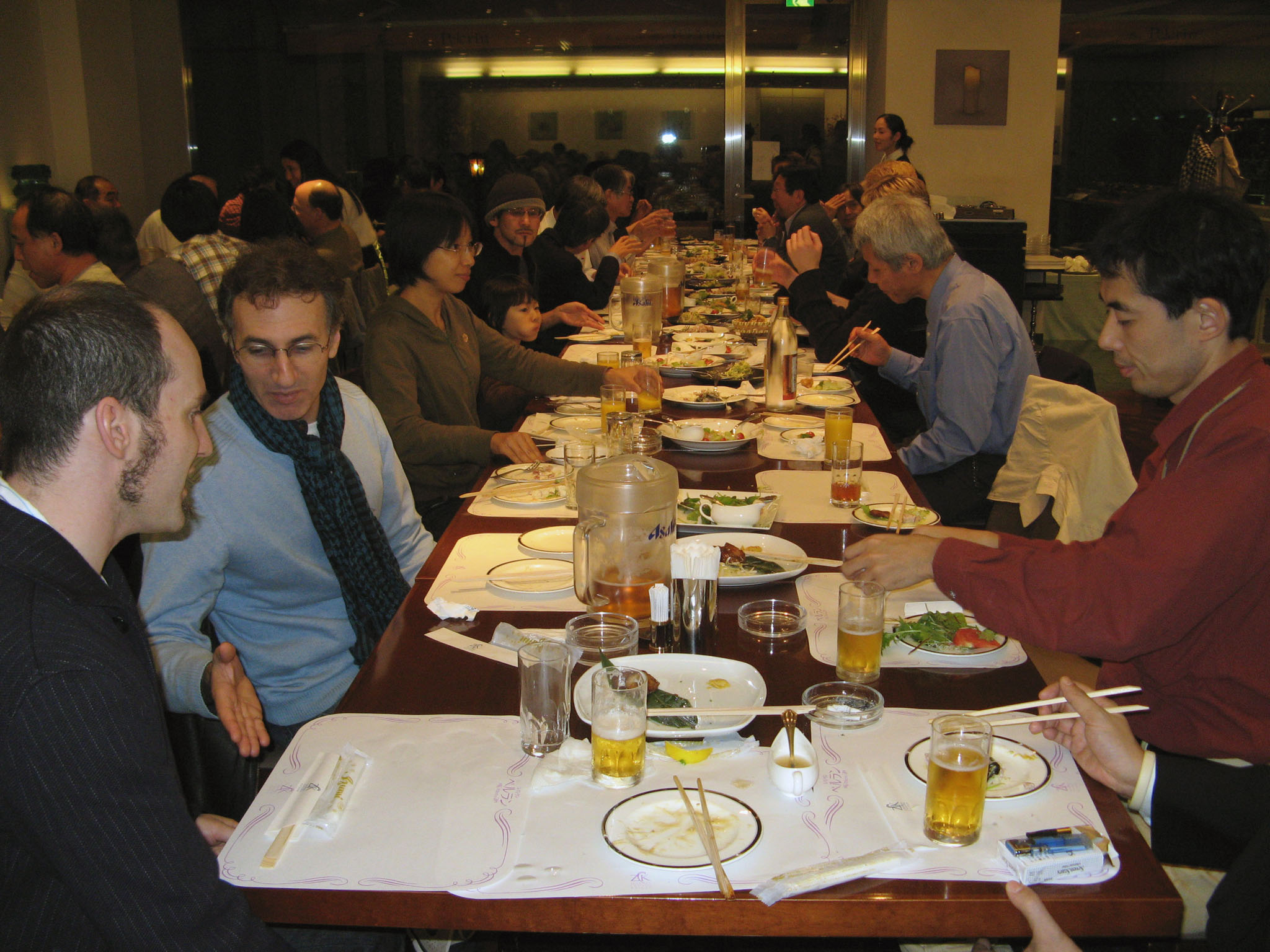 グリフィン博士を囲む会も満席