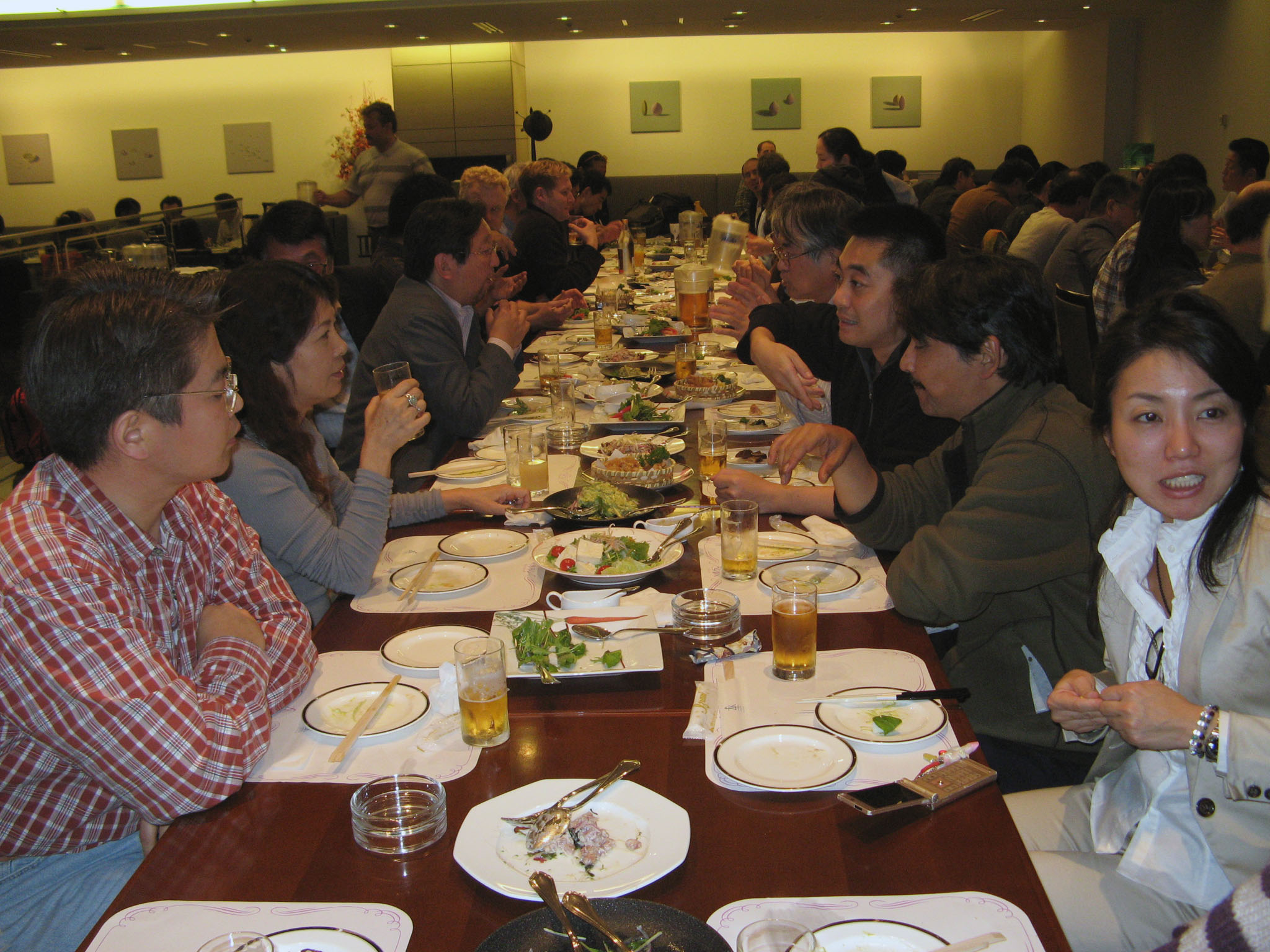 グリフィン博士を囲む会も満席