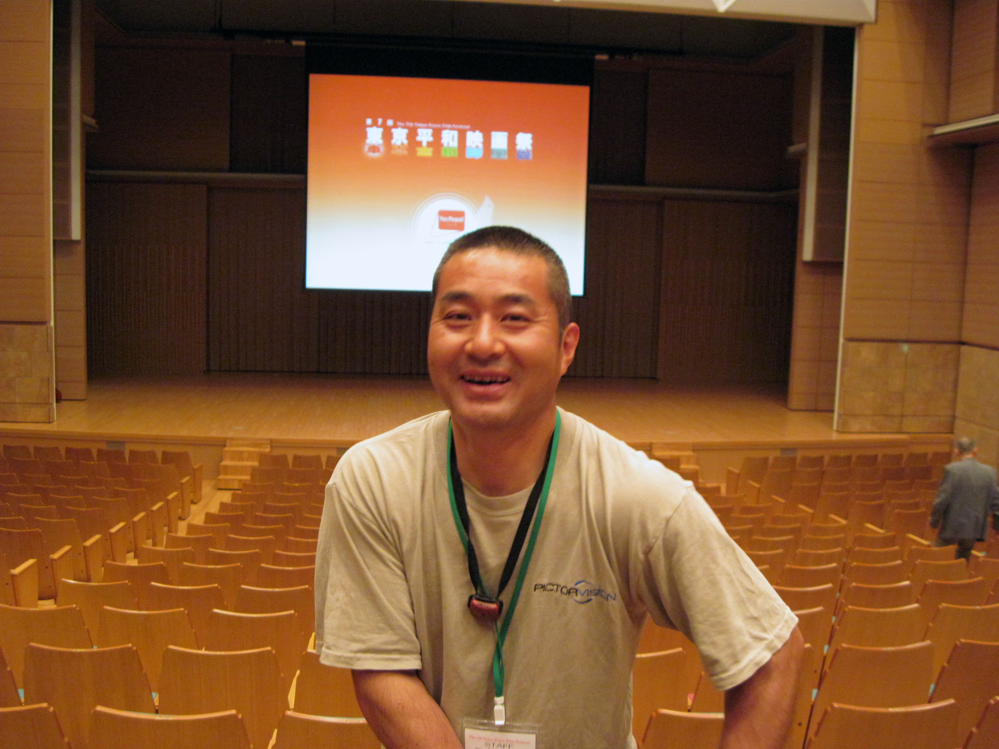 ２日間の撮影を担当した泉さん、ごくろうさまでした。